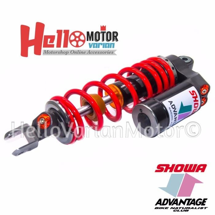 Shock Tabung Belakang SHOWA Motor Matic - 330, Hitam