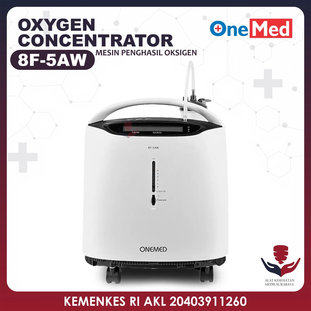 Oxygen Concentrator Onemed Mesin Portable Pembuat Konsentrator Oksigen