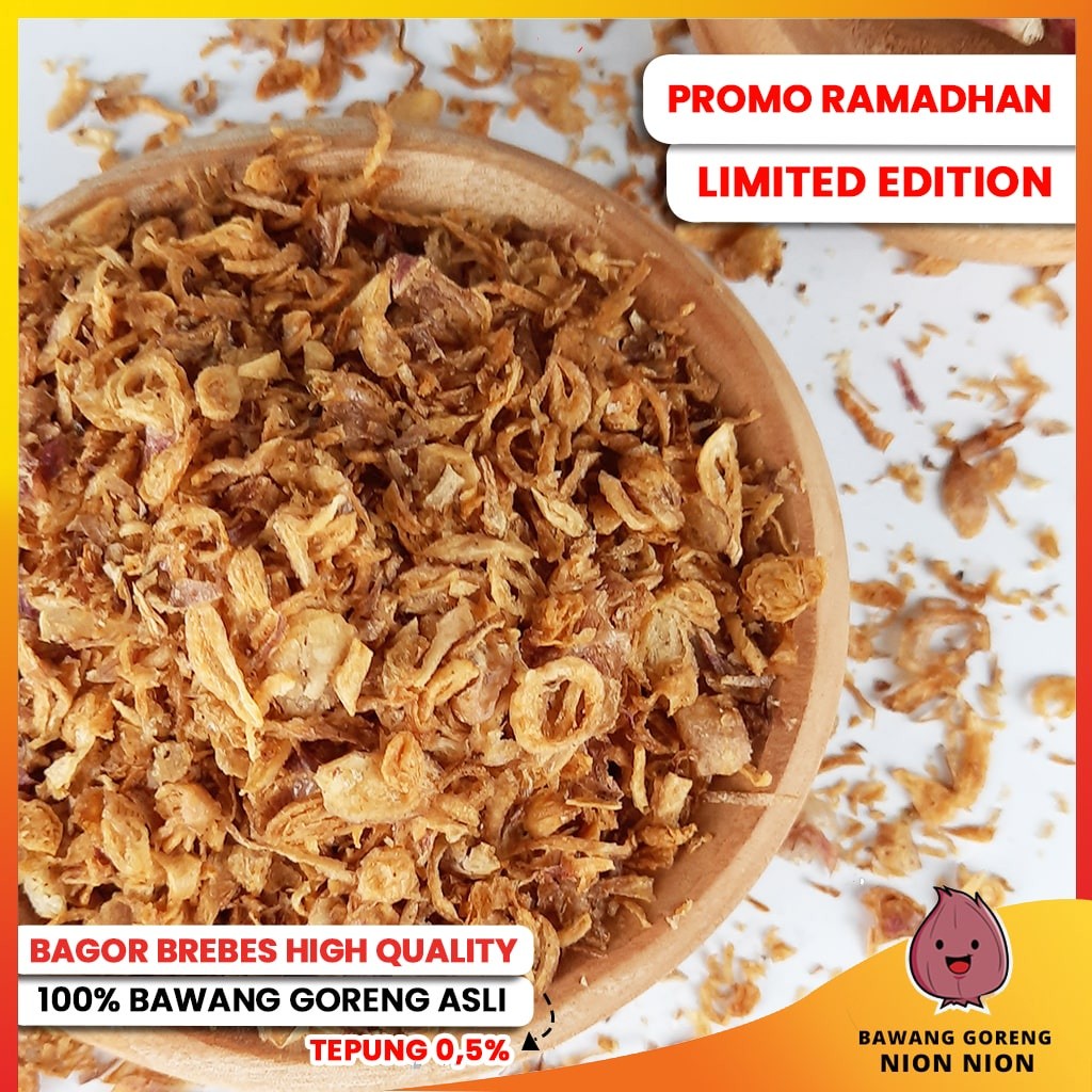 

Bawang Goreng Asli Brebes Bawang Merah Goreng Kualitas Super Premium 1 Kg Brambang Goreng Sumenep Gurih dan Renyah – Bawang Goreng Nion Nion