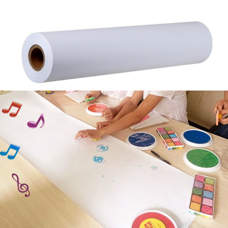 

2 Pcs Drawing Paper Scroll Sketch Coloring Painting for Kids Tracing Cardboard