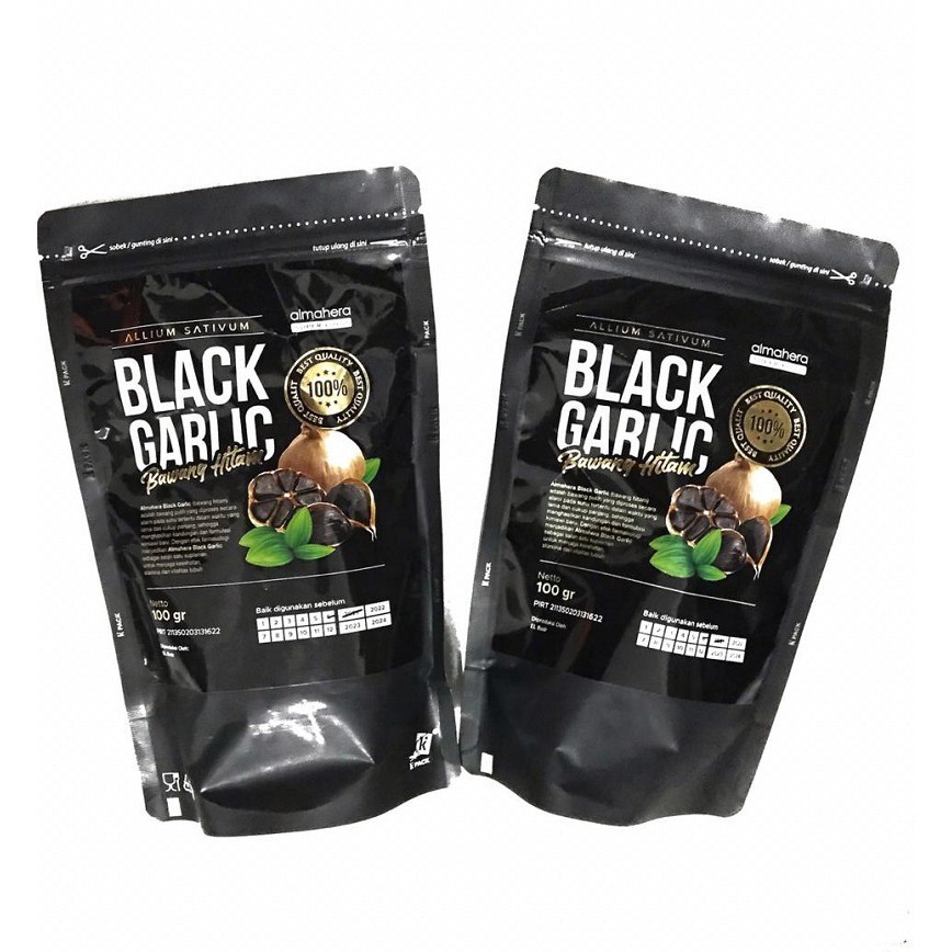 

Almahera - Black Galic Bawang hitam Tunggal 100gr