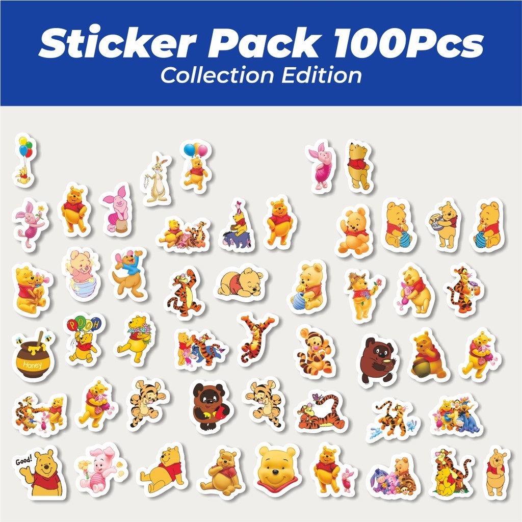 

Hot Sticker Kartun Lots-o Hugin's StellaLou Pooh Bear Sticker Lucu Anti Air Stikers Berperekat Waterproof Sticker Decal Buat Motor Helm Buku Journal Koper Casing HP Laptop Botol Minum