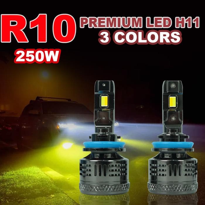 H11 - PREMIUM LED 3 Warna H8/H9/H11 | Car Headlight H11 Three Colors | Lampu LED 3 Warna H11 Untuk F