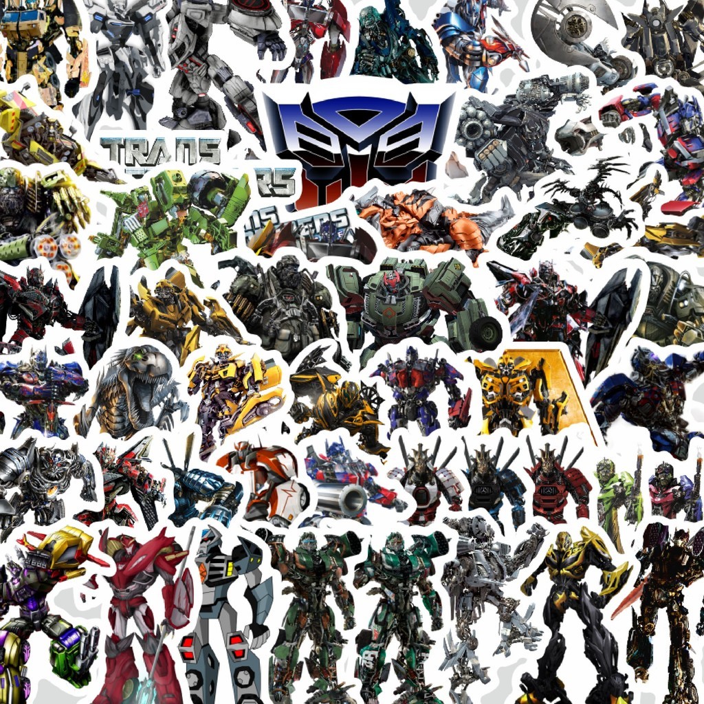 

Stiker Cutting Pack Sticker Kartun Transformers Sticker Isi 100Pcs Series Aesthetic Lucu Keren Untuk Koper Bahan Vynil