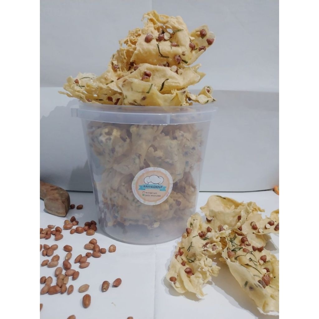 

TerMurah | Terenak - Peyek Kacang Tanah Toples 5 Liter