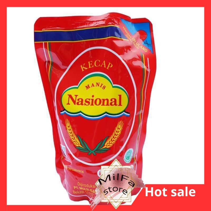 

MF1146 Nasional Kecap Manis Pouch /Pcs 520ml