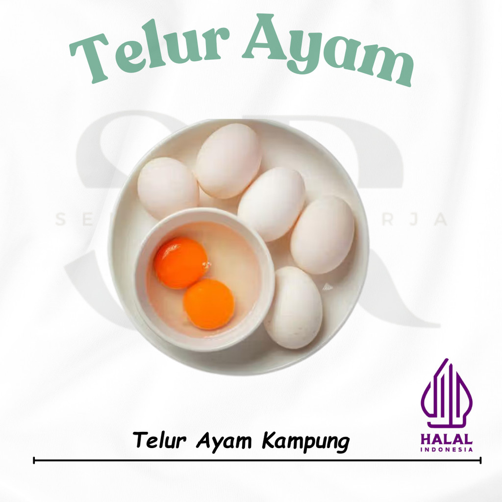 

Telur Ayam Kampung Fresh 10 butir Tangerang