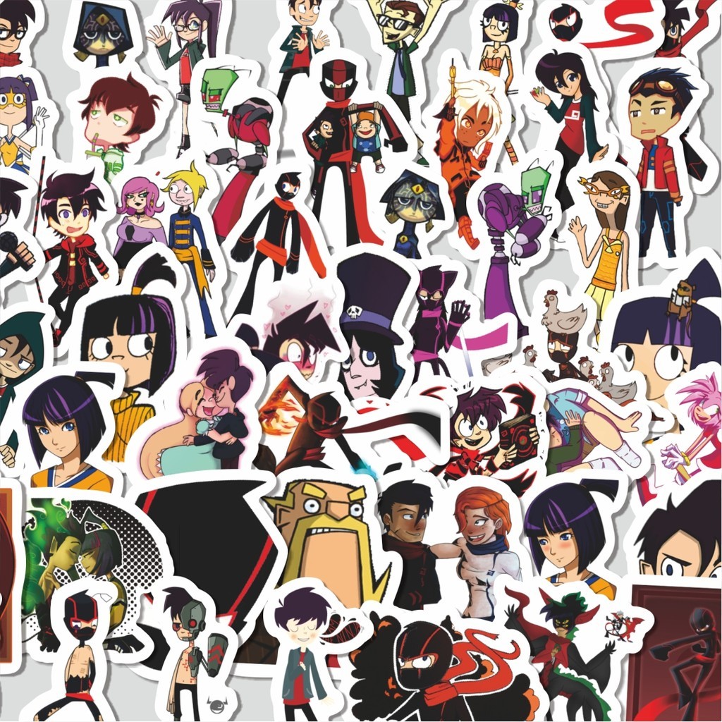 

Stiker Cutting Pack Stiker Kartun Randy Cunningham Isi 100Pcs Series Aesthetic Lucu Keren Untuk Koper Bahan Vynil