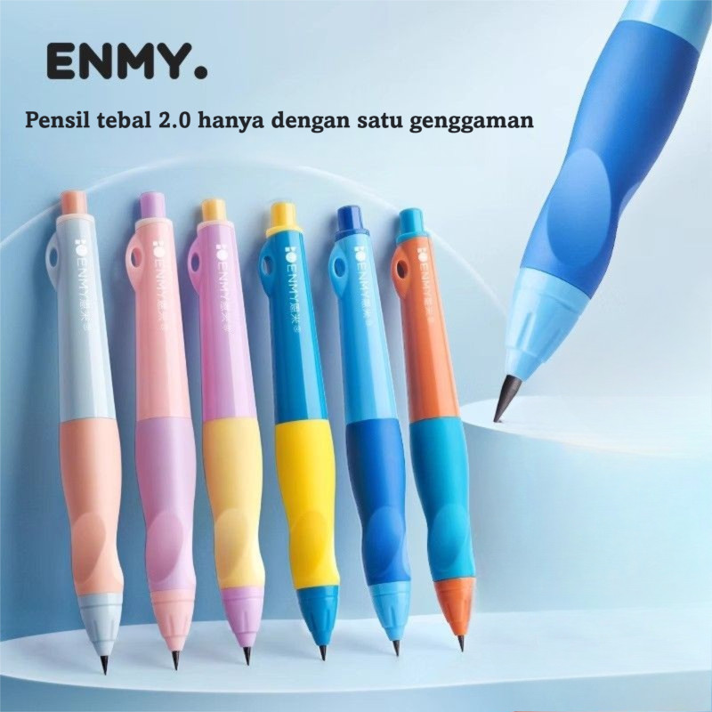

ENMY Pensil Mekanik Koreksi Untuk Siswa 2.0 Mm 2B Ujung Besar