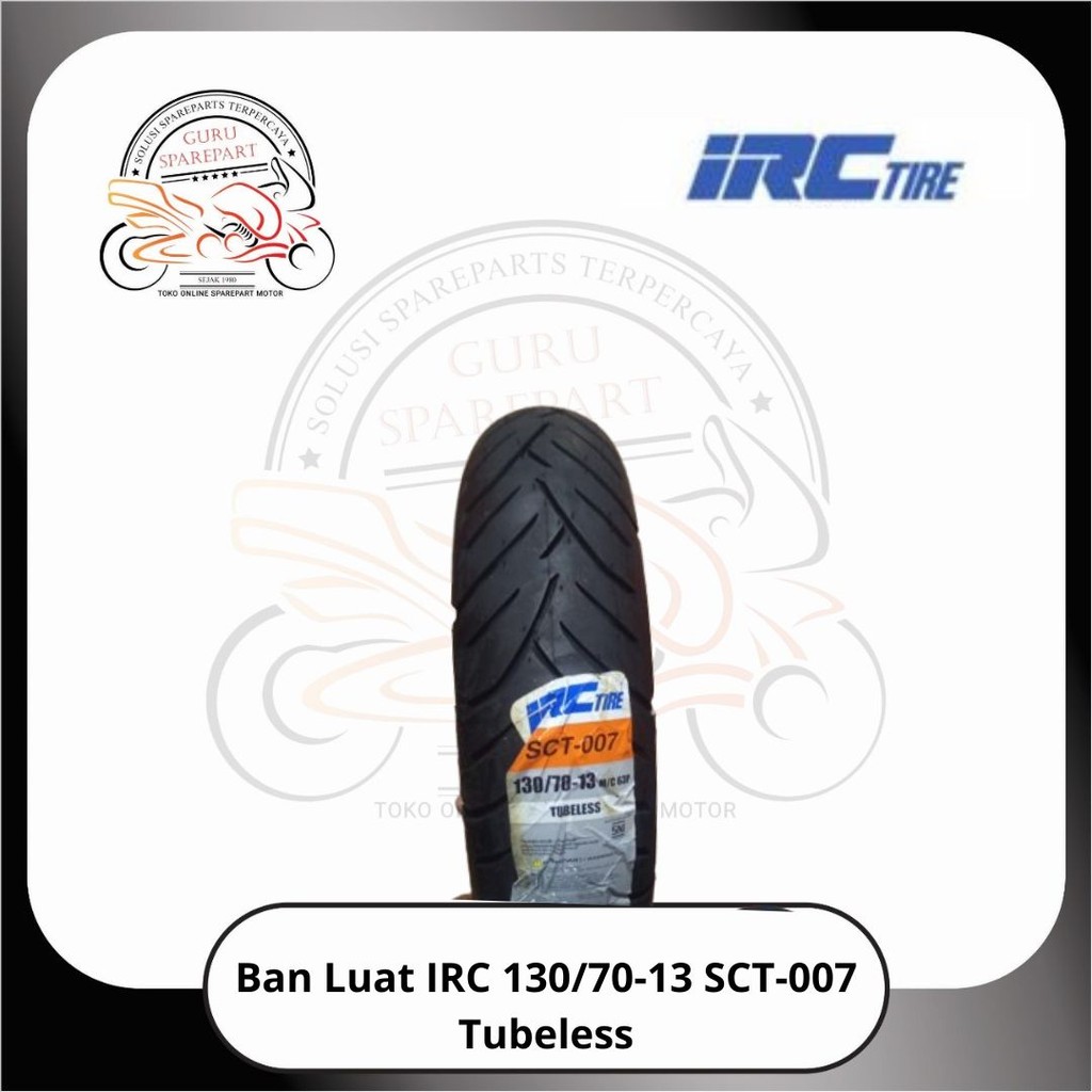 Ban Luar IRC 130/70-13 SCT-007 Tubeless