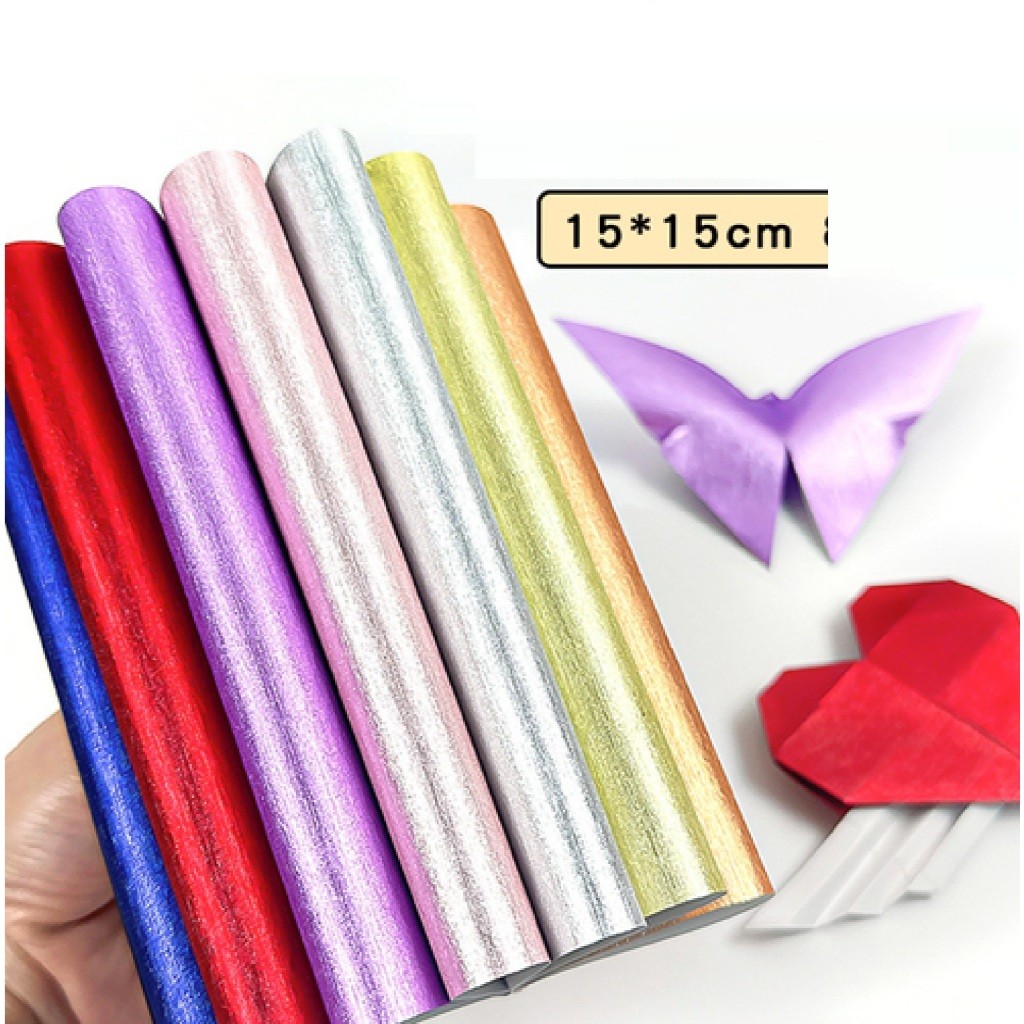 

Bellini - Kertas origami persegi / kertas lipat diy motif gliter