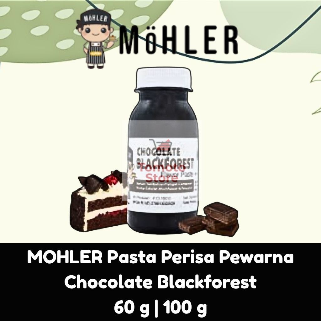 

✨ TOMOTOSTORE ✨ MOHLER Pasta Perisa Pewarna Chocolate Blackforest
