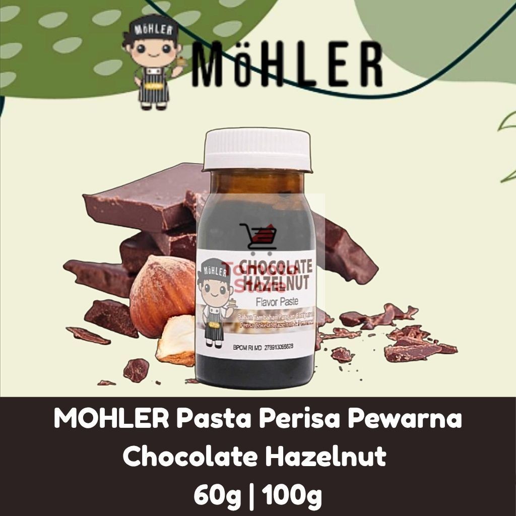 

✨ TOMOTOSTORE ✨ MOHLER Pasta Perisa Pewarna Chocolate Hazelnut