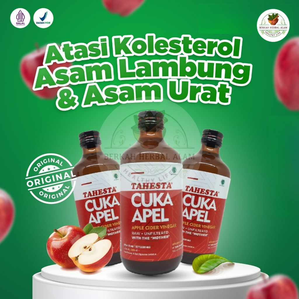 

TAHESTA - Cuka Apel Apple Cider 320ml