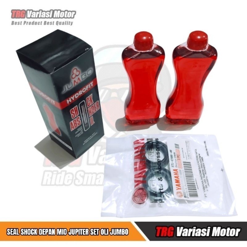 Seal Shock Depan Mio Set Oli Jumbo Double Per Satu Set PNP Yamaha Mio Soul Fino X Ride Vega Jupiter 