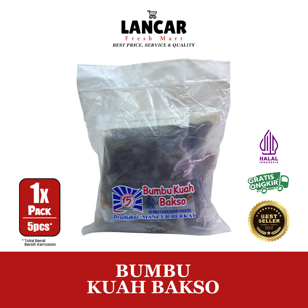 

BUMBU KUAH BAKSO ISI 5PCS