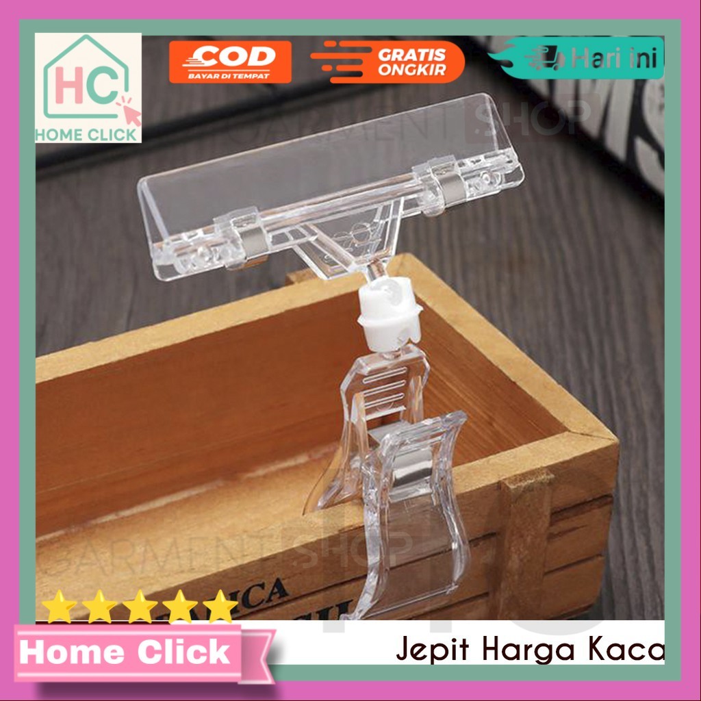 

Jepit Harga Obral untuk Penjepit Label Papan Price Tag Hanger Transparan
