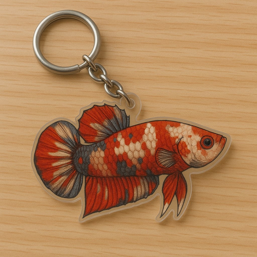 cupang multi male hiasan aquarium ganci