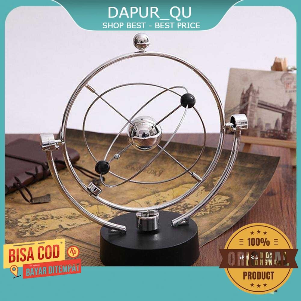 

DAPUR_QU Pajangan Meja Orbital Kinetik Perpetual Motion Balance Physics - NR31TX