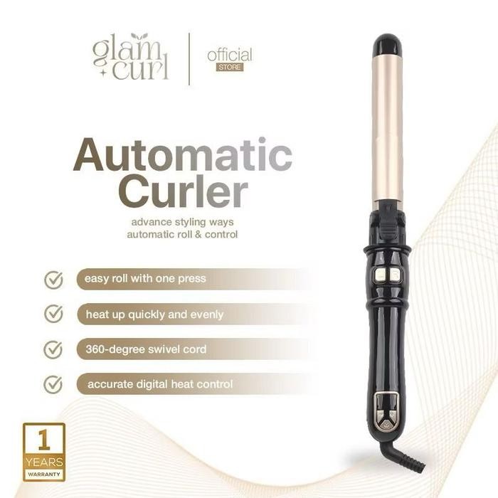 READY CATOK AUTO CURL / AUTOMATIC CURLY / TONG PRO CURL / CATOK BEAUPHORIA / - 28mm