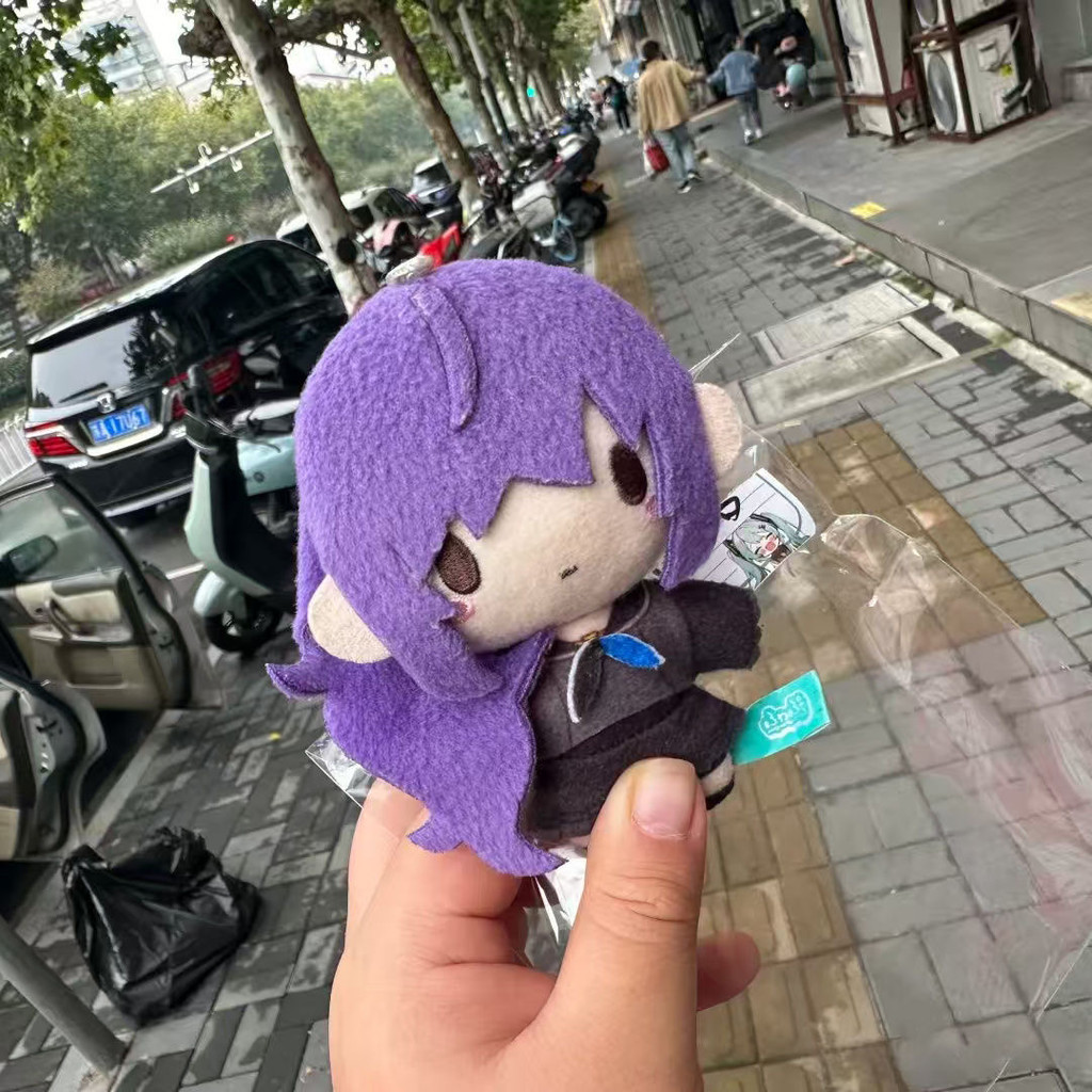 2025 Anime Asahina Mafuyu Mfy 25 Nightcord 10CM Plush Doll Puppet Plushie Key ain Backpack Pendant B