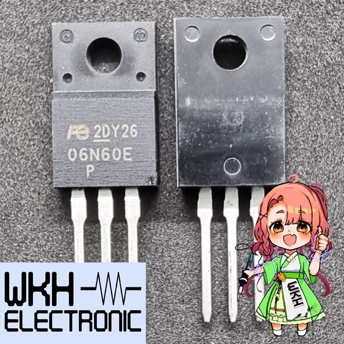 FMV06N60E 06N60 Mosfet N Ch 600V 6A TO220 06N60E