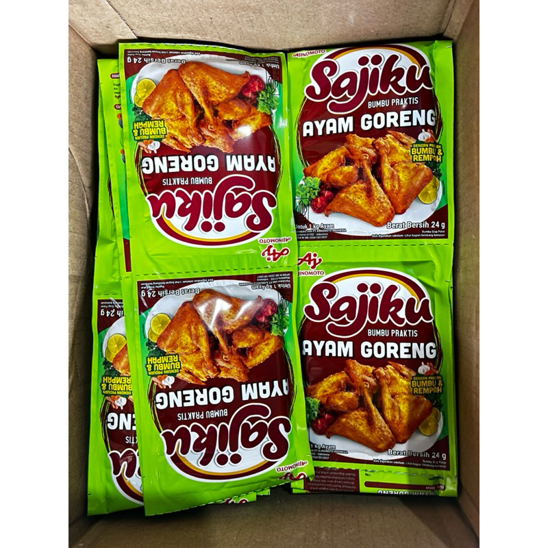 

Sajiku bumbu ayam goreng 1 Renteng 10pcs - ARM
