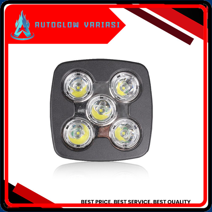 Lampu Tembak Lampu Sorot Lampu Led Tembak 5 Mata 50 Watt Nyala Fokus [AutoGlow Variasi]