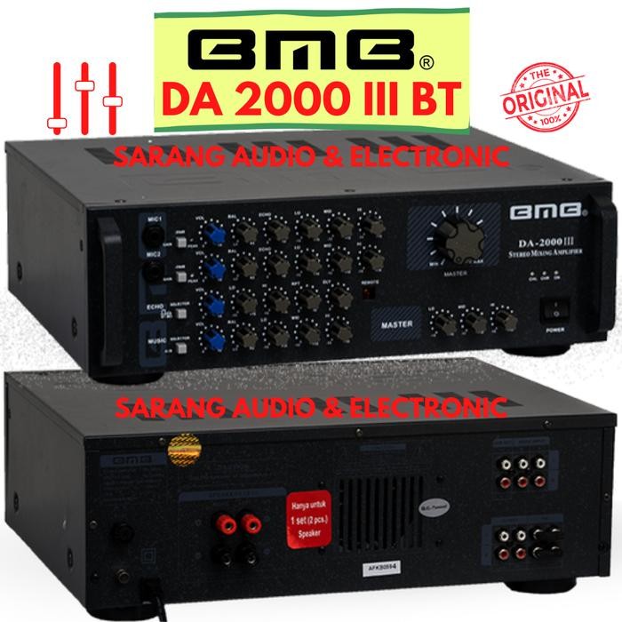 Ampli amplifier BMB DA2000III BT Original BMB DA 2000 III BT KARAOKE