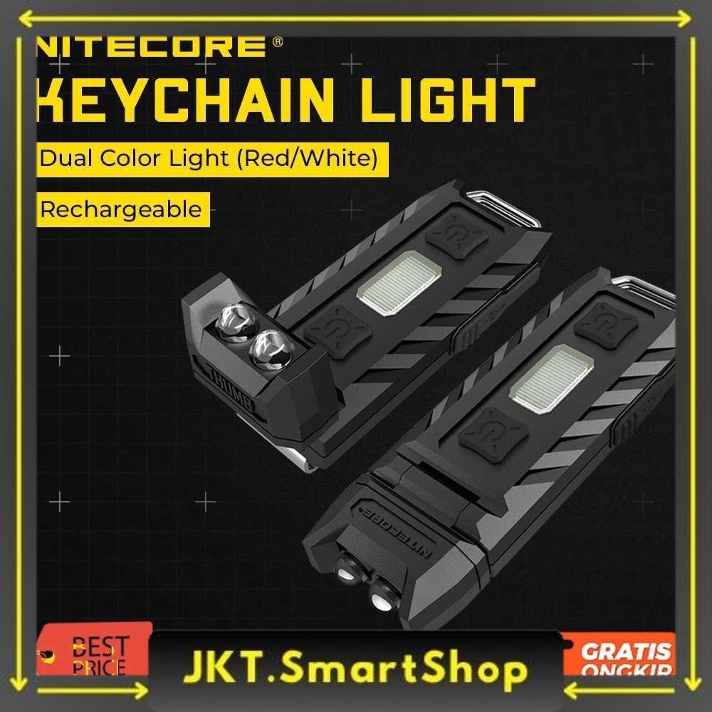 NITECORE Dual Color LED USB Rechargeable Keychain Light - THUMB