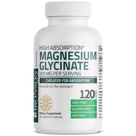 Bronson Magnesium Glycinate 200 MG / Magnesium Glycinate