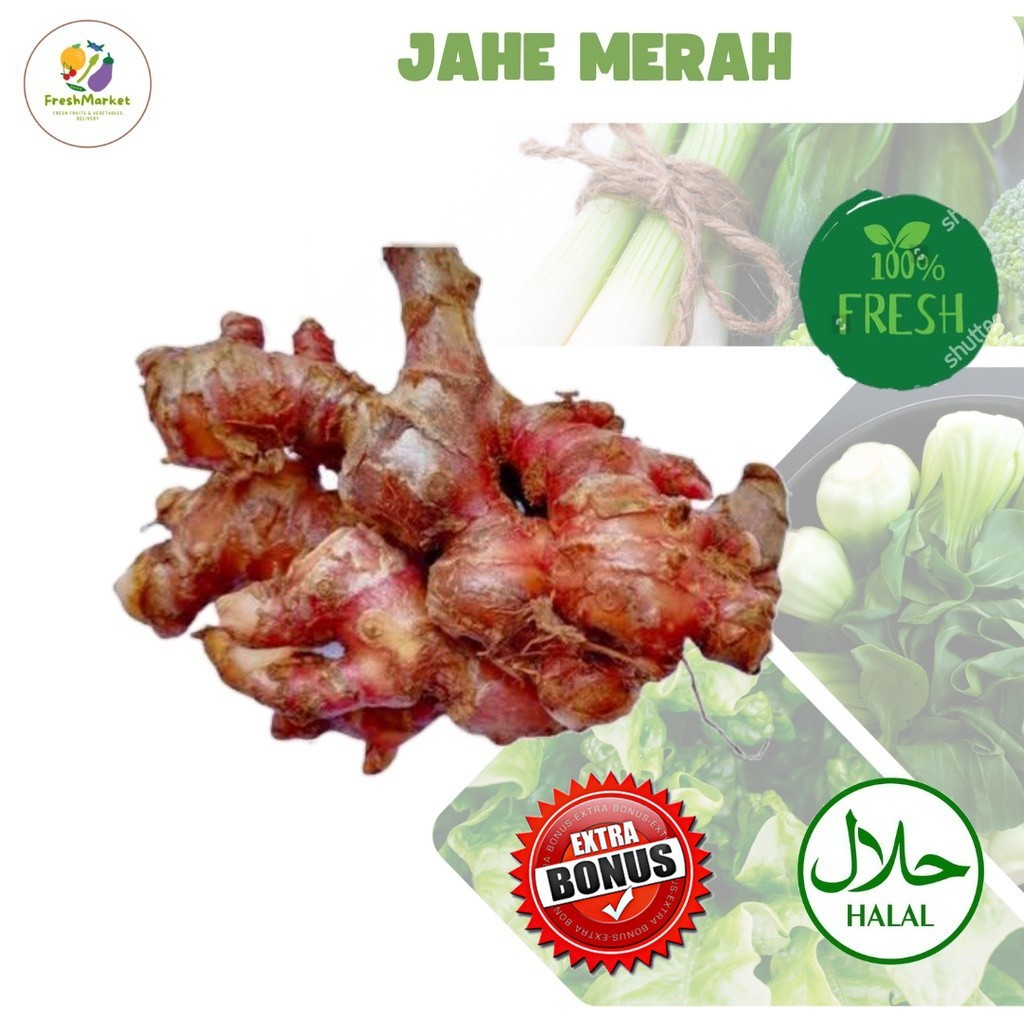 

Jahe Merah Segar 1 Kg Sayurinstant