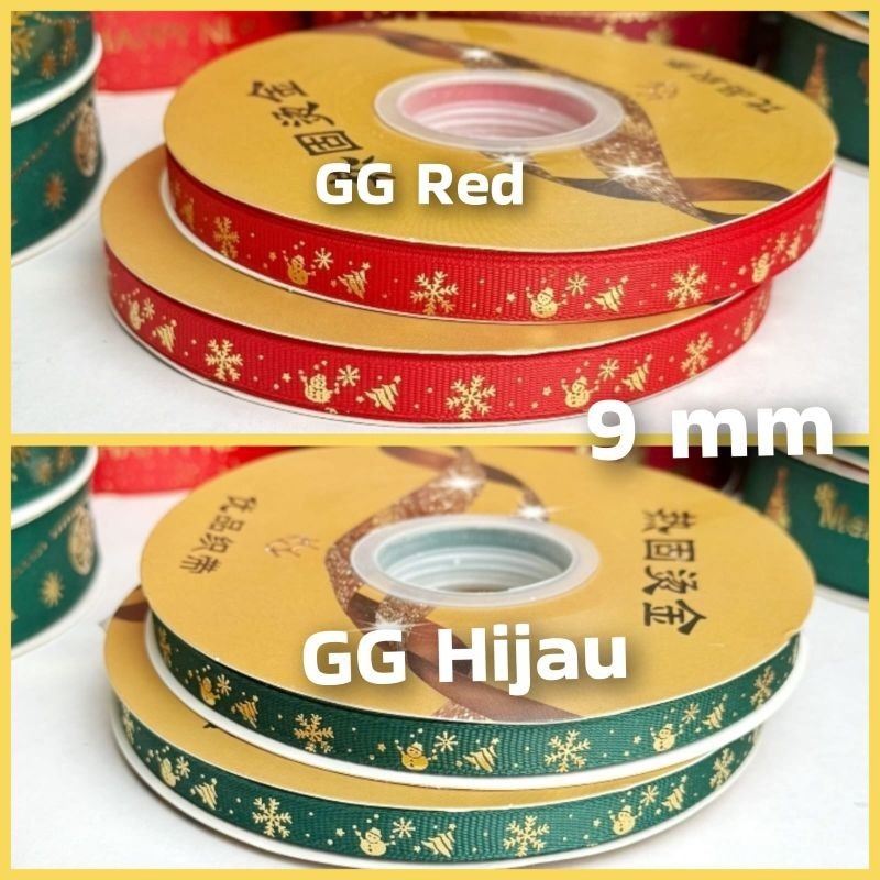 

1 Yard - 9 mm | Pita Natal • Pita Hampers • Pita Kado