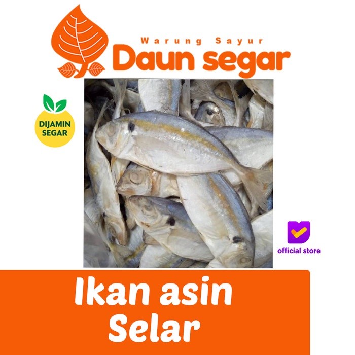 

Ikan Asin Selar Pulau seribu Pilihan fresh 250gr - Grade A ( Premium )
