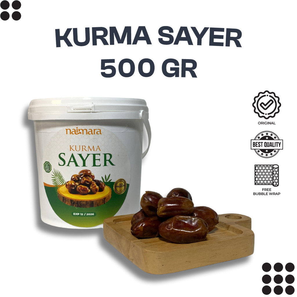 

KURMA SAYER EMBER TERMURAH / KURMA MESIR SAYER AL SAAD ORGINAL