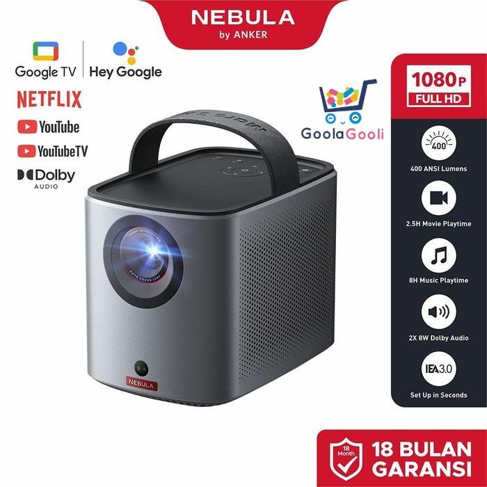 Anker Nebula Mars 3 Air 1080p Smart Mini Projector Portable Projector - D2325