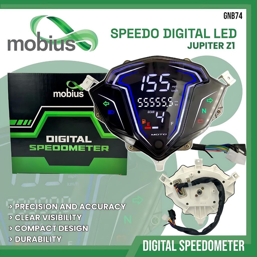Speedometer Digital LED YAMAHA Z1 YAMAHA SRL 115 JUPITER Z1