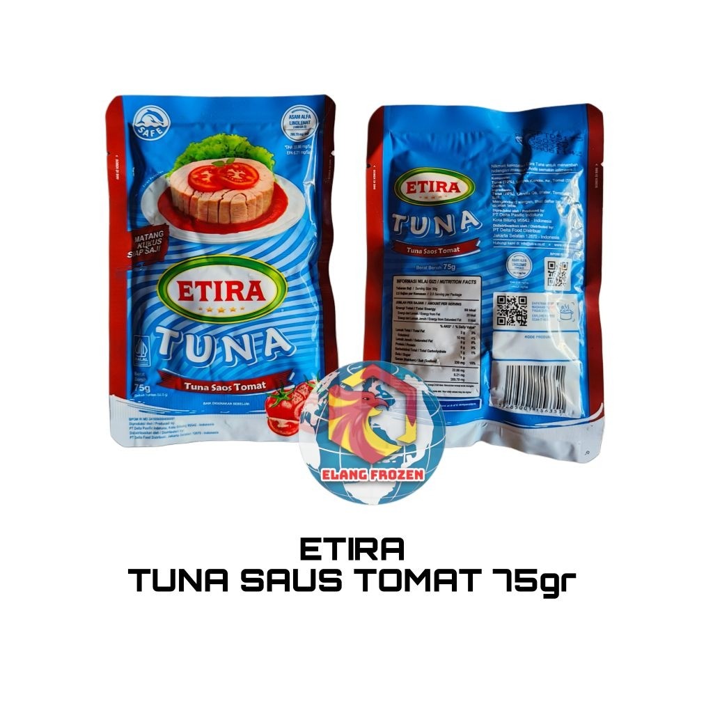 

Etira Tuna Saus Tomat 75gr | Ready to eat