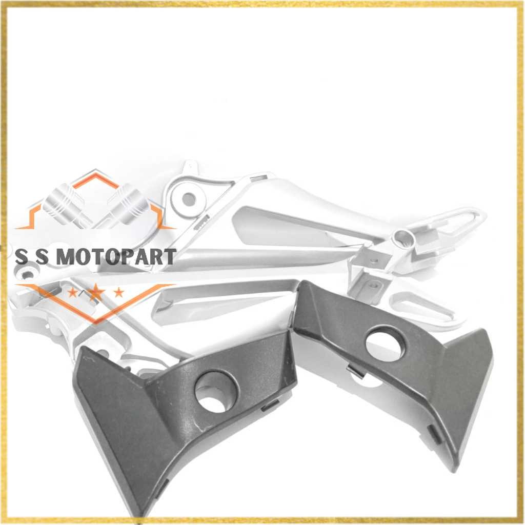 Dudukan Foot Step Belakang SUPRA X 125 + COVER Pijakan Kaki Belakang Ori Keiji