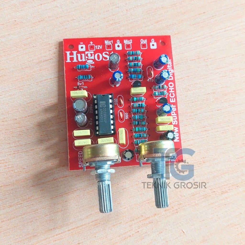 Kit Digital Echo Hugos – Modul Efek Echo Digital Terbaik untuk Audio System