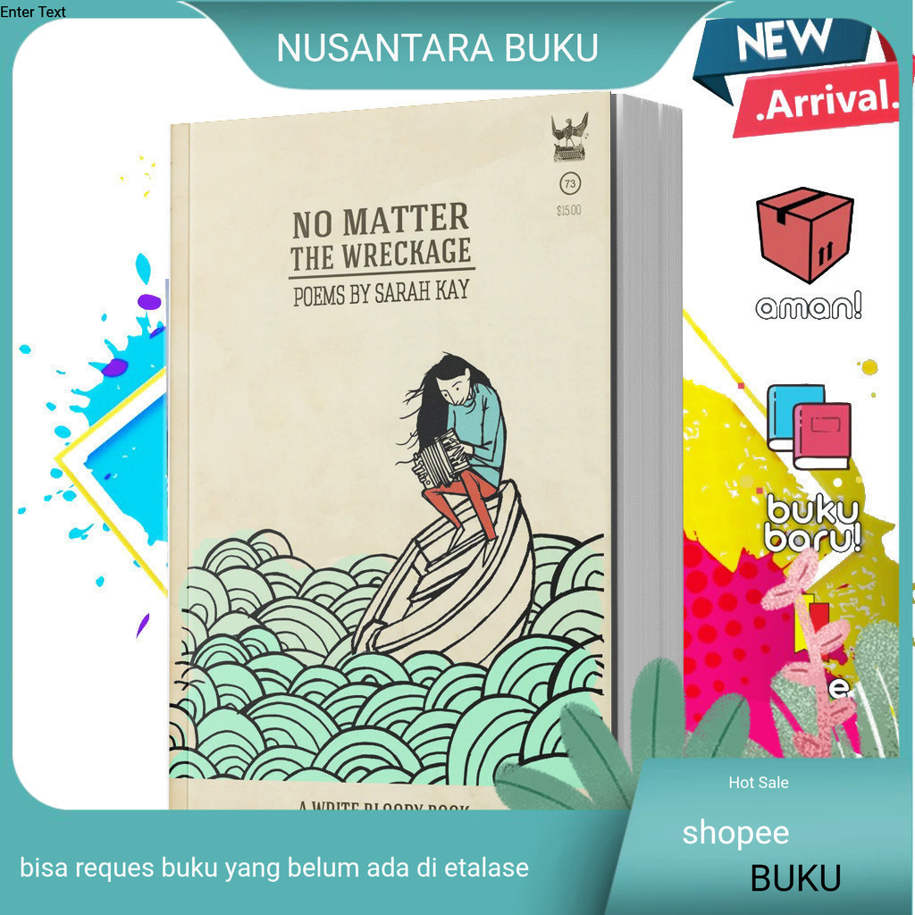 Buku No Matter the Wreckage by Sarah Kay