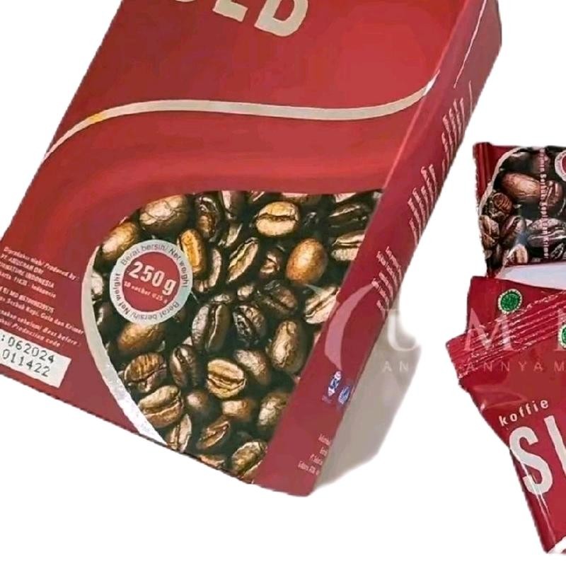 

1 BOX KOPI KOFFIE S LB isi 10 sachet Coffee Robusta Bubuk