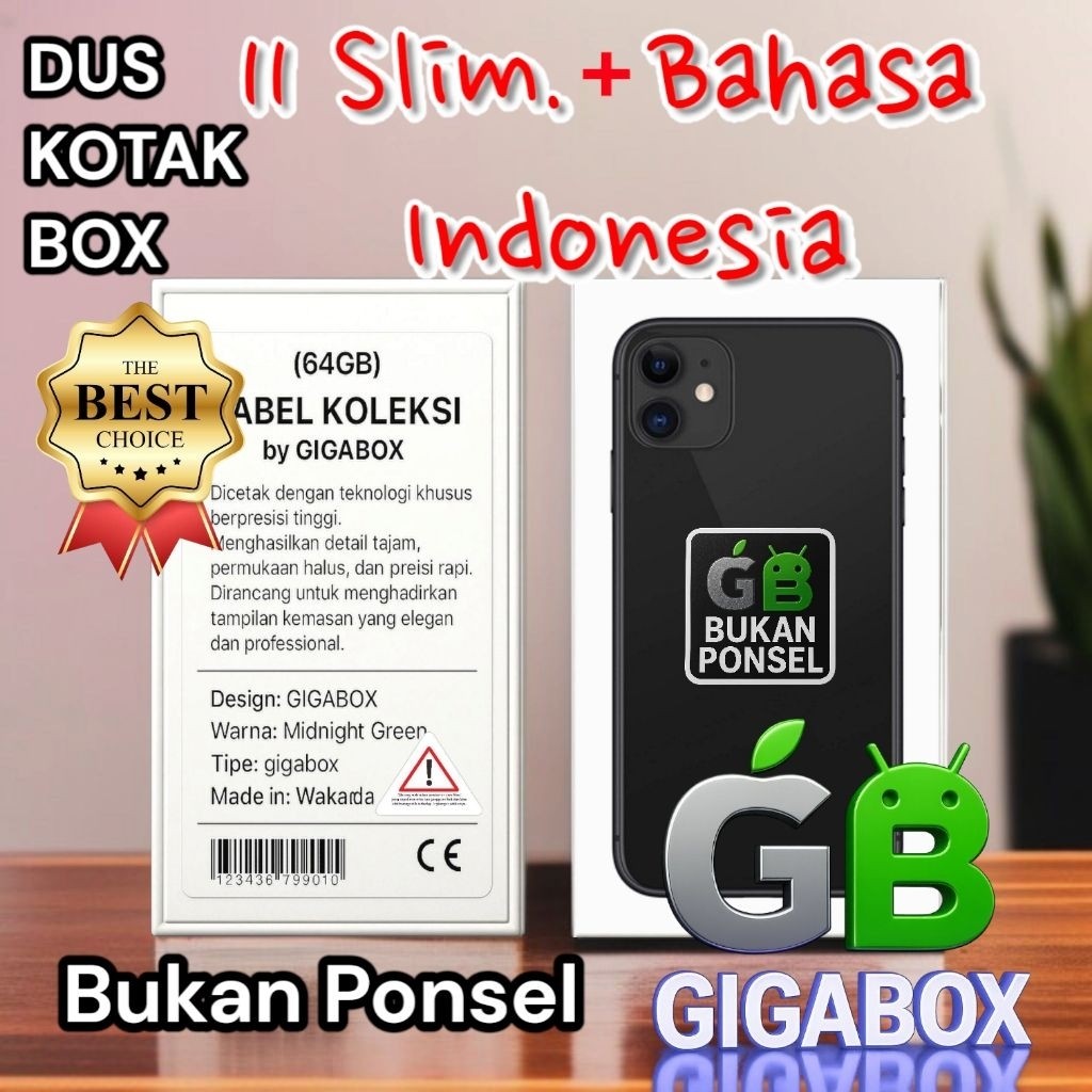 

MER.SHOP (Best Choice) Dus | Kardus | Box 11 Slim (Dus Only) – Tampilan Bahasa Indonesia