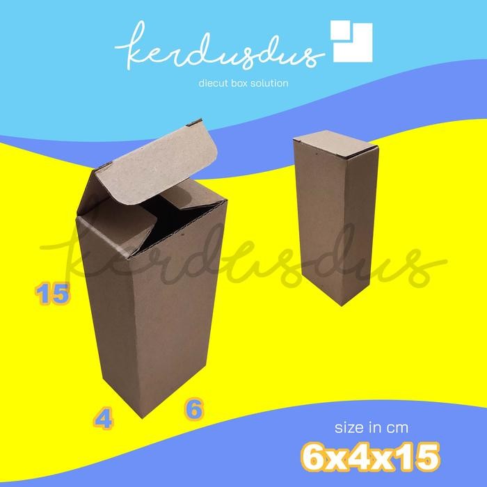 

6x4x15 cm kardus carton box diecut pizza kue packing packaging