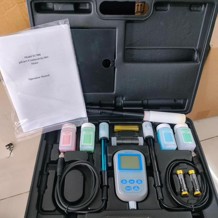 AMTAST EC900 Alat Ukur Kualitas Air AMTAST EC900 EC 900 8in1 pH/mV Conductivity/DO