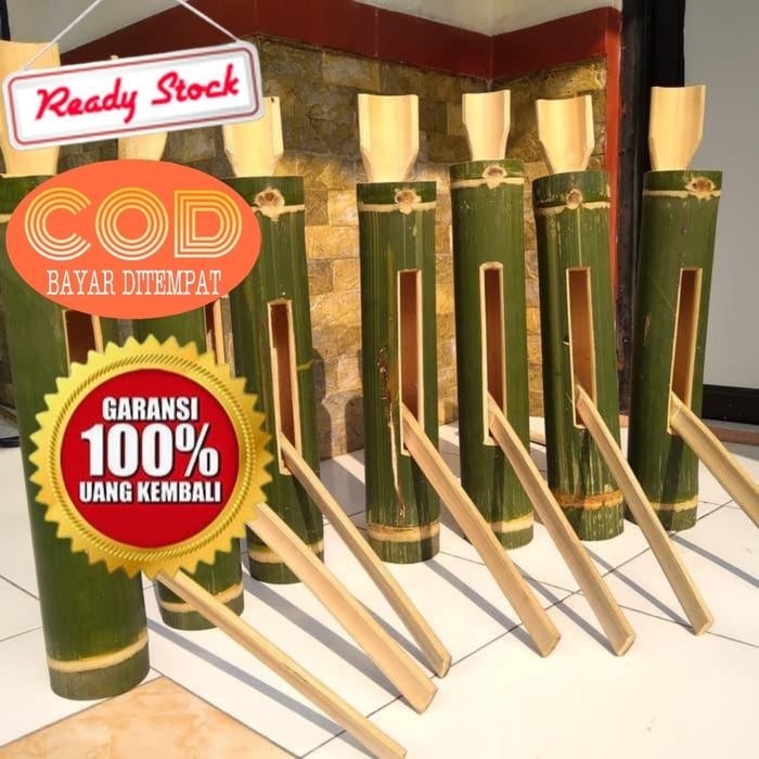 

promo kentongan \POS RONDA kerajinan tangan - Hijau ready