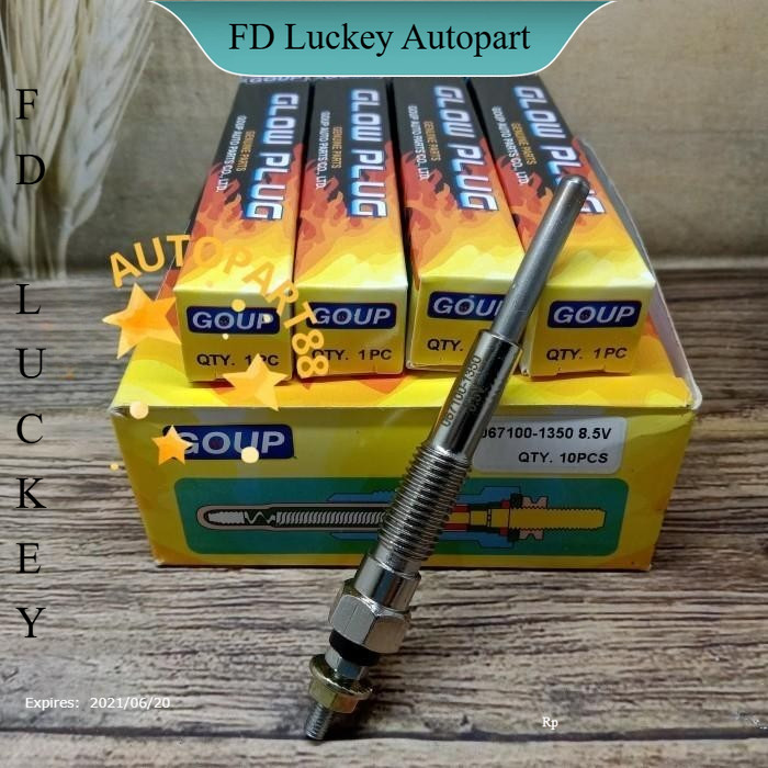 Busi Pemanas Glow Plug Taft Kebo F50