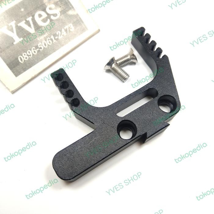 frame head ketapel framhead dural - Hitam
