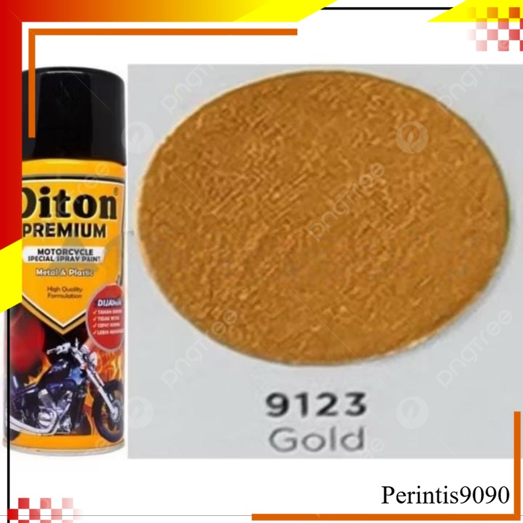 Pilox Diton Premium Pilok Pylox Emas Gold 9123