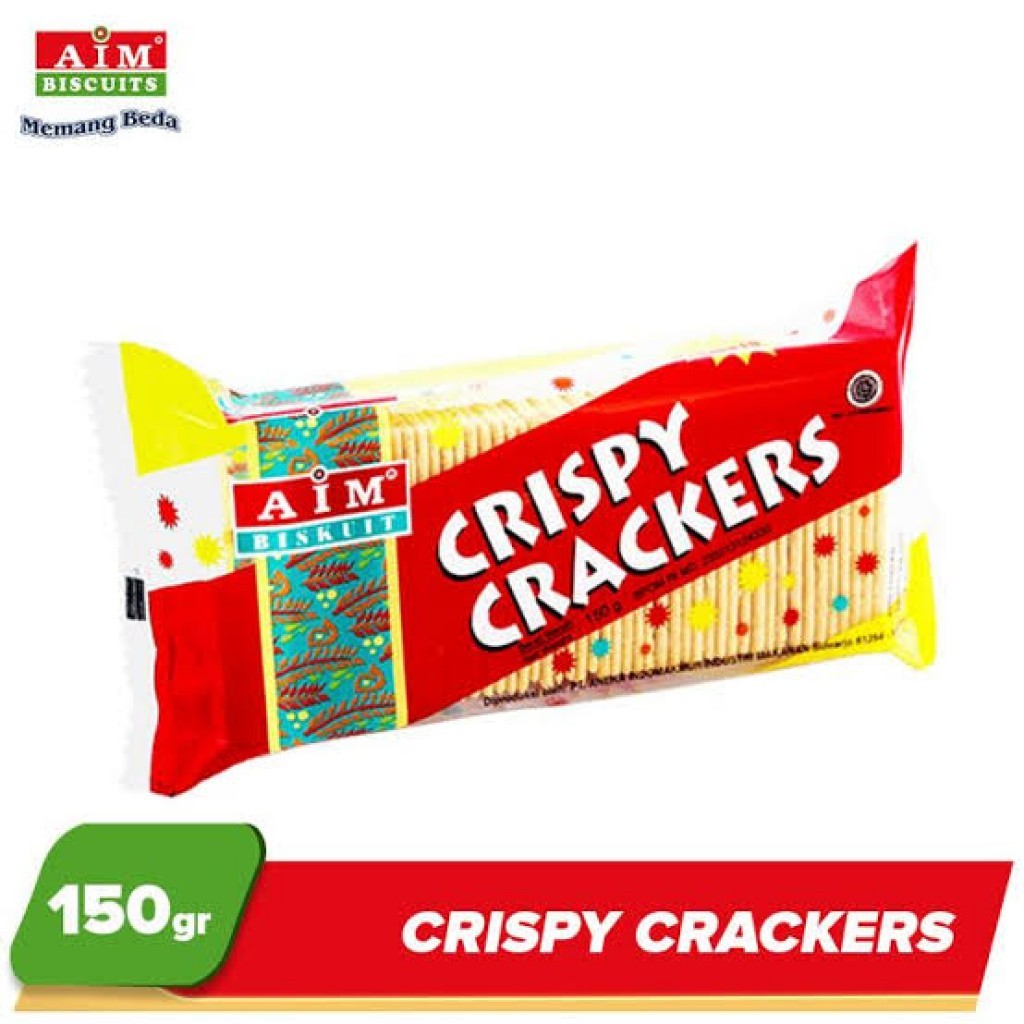 

[Biscuit] AIM - Crispy Crackers | Kemasan 150g